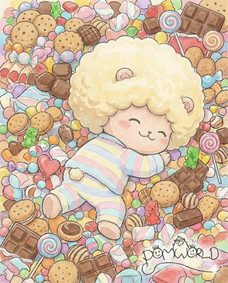 PomWorld🇯🇵🍩🍭🧁 tweet media