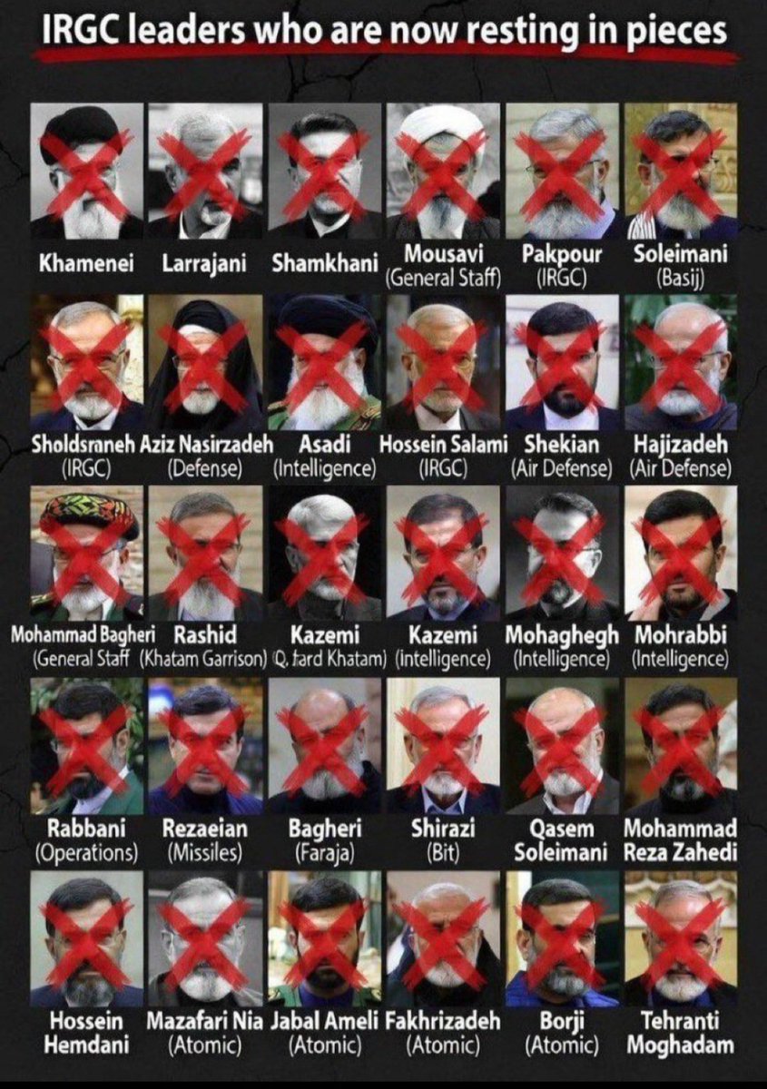 <a href="/Malek_Almadani/">مالك المداني - Malek Almadani</a> دمروا ب الكامل  . 
لا طيران . لا  بنية تحتية ، لا أقتصاد . لا جنرالات.  لا مرشد . لا قادة حرس ثوري . لا  طاقة كهرباء . لا بترول . وإخيرآ لا ثقة فيهم من العالم إلا  المتأيرنيين