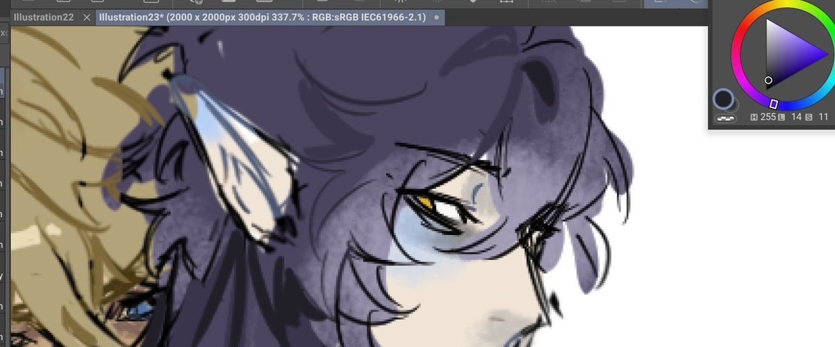 mikkulti's tweet image. Varflins holic wip while 8 wait t9 see if hsr gonna have another drip