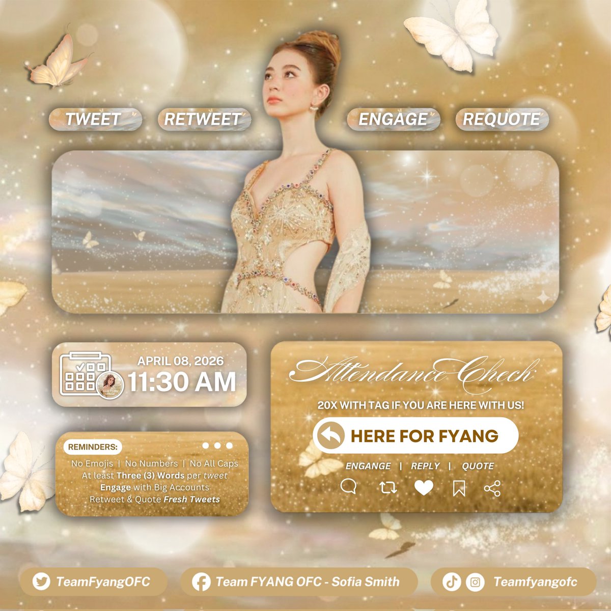 TEAM FYANG OFFICIAL 👑 tweet media