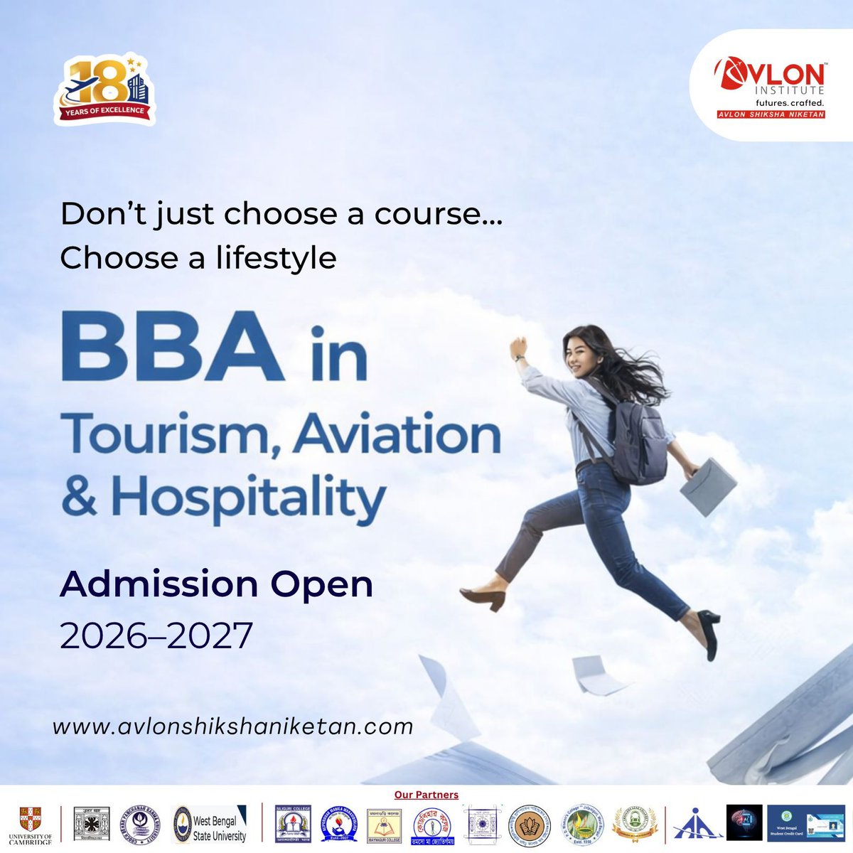 AvlonInstitute's tweet image. Still confused about your future?

Stop following the crowd -
choose a career that offers real skills, global exposure &amp;amp; job opportunities.

🎓 BBA in Tourism, Aviation &amp;amp; Hospitality

#BBAAdmission #CareerAfterHS #AviationCareer #HospitalityCareer #TourismCareer #AvlonInstitute