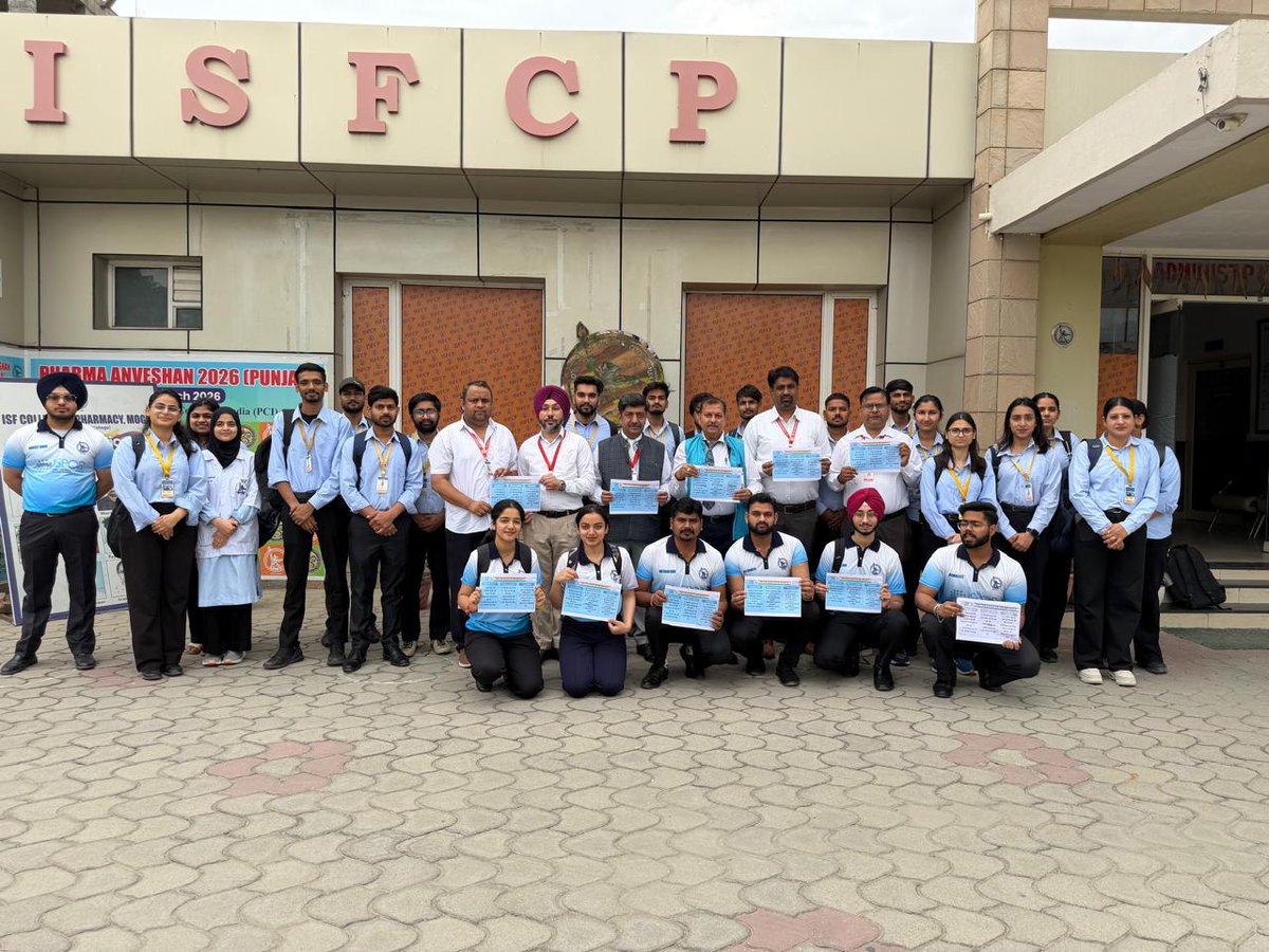 ISF College of Pharmacy Moga Punjab India tweet media