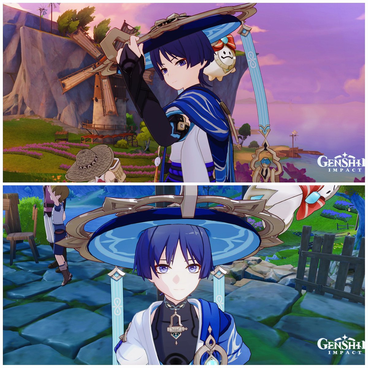 Pretty wife 🥰💙