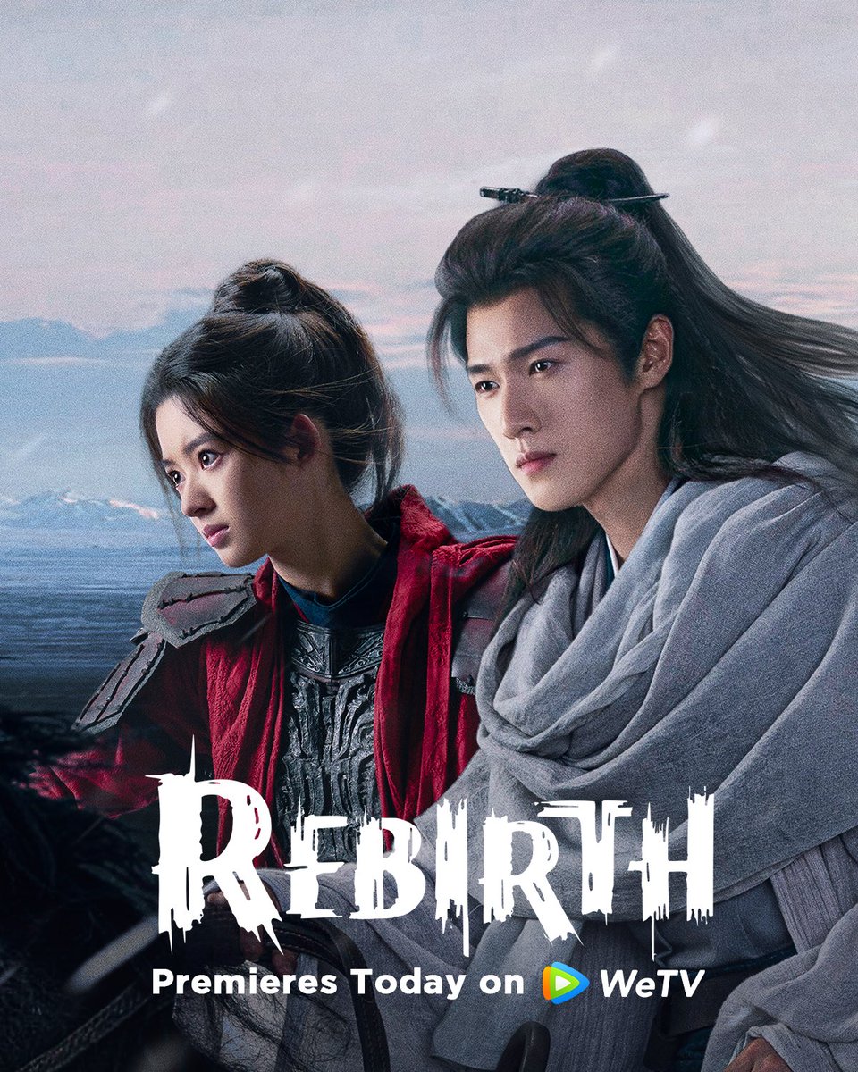 Neither the bitter wind nor the weight of ice can stop us from moving forward.

❄️#Rebirth Premieres Today on WeTV. (Including Philippines/Indonesia/United States/Canada/Spain/Mexico/Columbia/Argentina/Brazil/Portugal）

✨Starring #LiYunrui #HuangYangtiantian 

#冰湖重生 #李昀锐