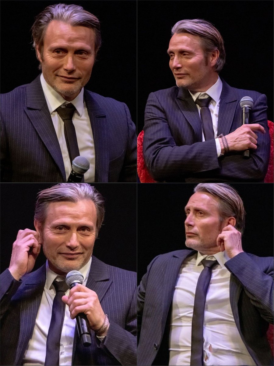 #MadsMikkelsen when his shirt ripped ⚡ Gothenburg Film Festival 2019