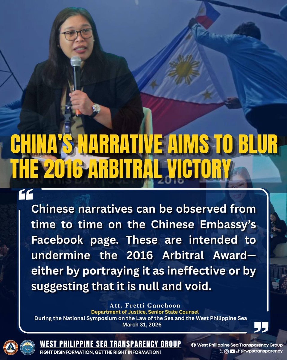 West Philippine Sea Transparency Group tweet media
