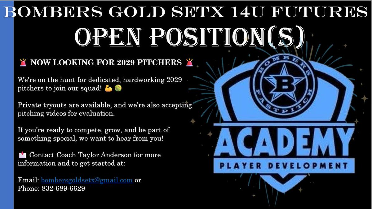 Bombers Gold SETX Futures 14U tweet media