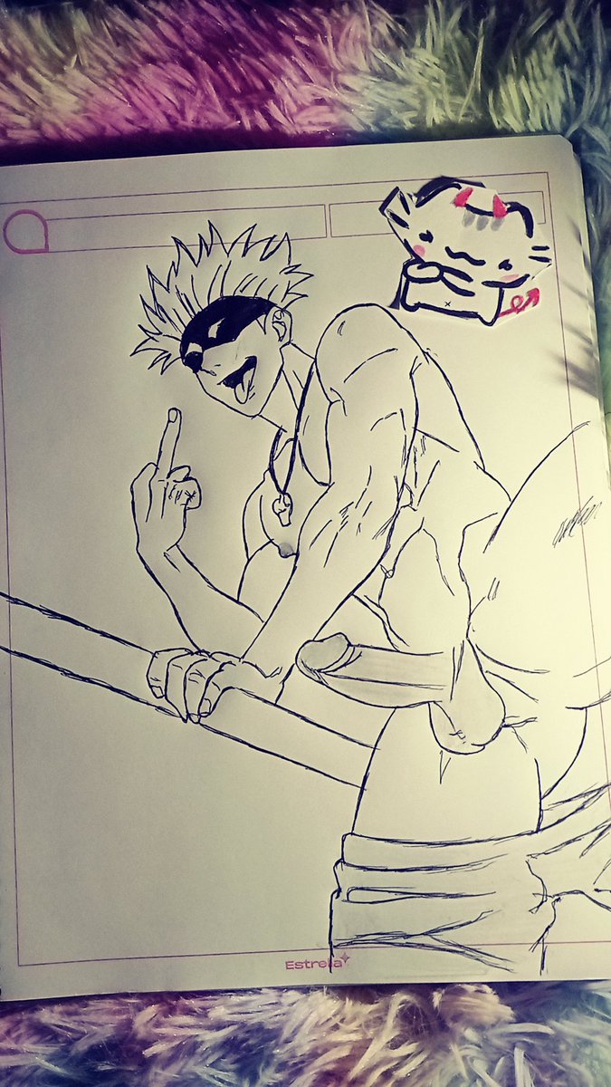 VictorMace45130's tweet photo. ฅ⁠^⁠•⁠ﻌ⁠•⁠^⁠ฅ Pero gojo yo no te conocía así 👄#animejujutsukaisen #dibujo_gojo https://t.co/3zNYaJphwV