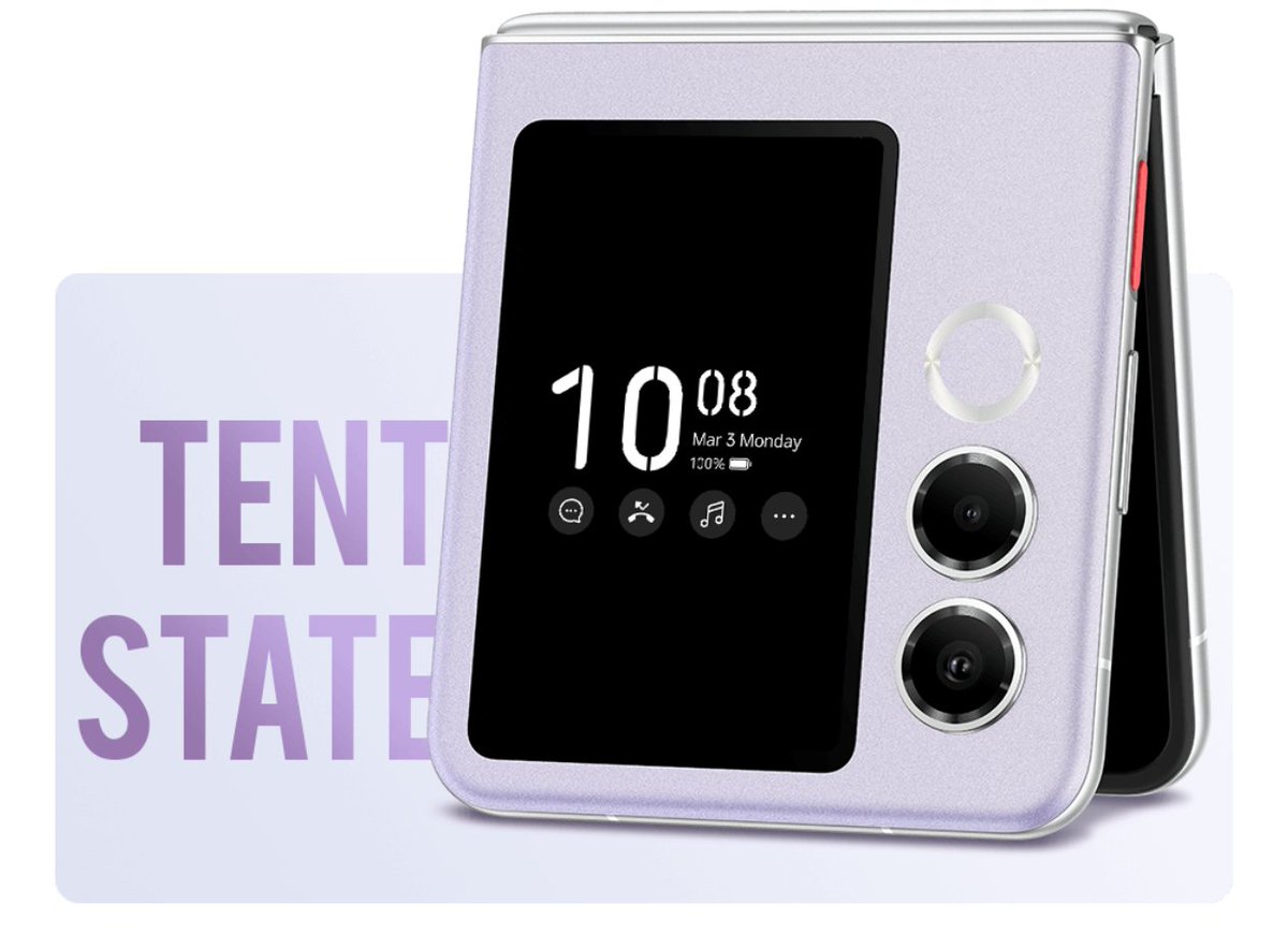 143_pushpendra's tweet image. Same same but different.
Ai+ Nova flip and Nubia Flip 2 

😄😄