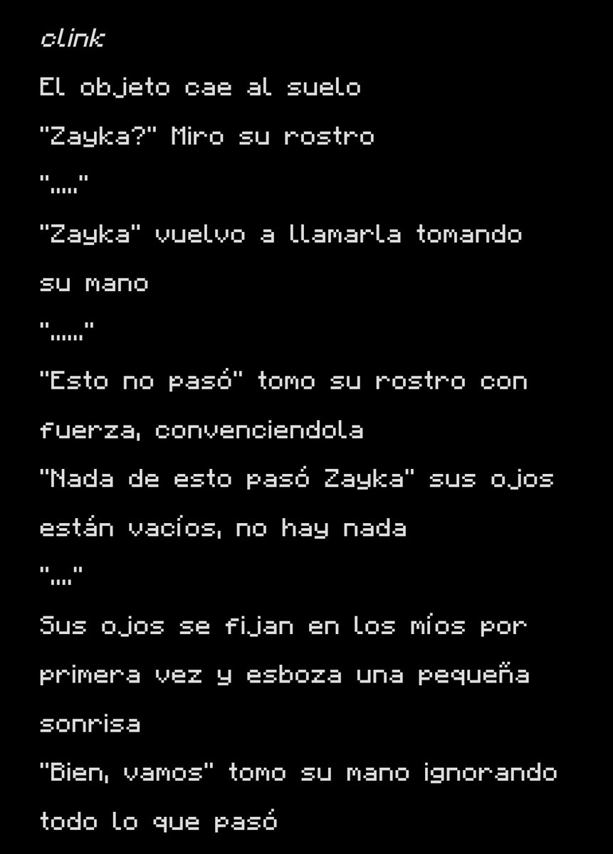 Mi cara cuando no he subido la ficha de personajes. En mi defensa, he estado ocupada. Pero en fin. Hay varios temas principales de la VN que estoy haciendo. Este es uno de ellos
-“¿Hasta qué punto proteger a alguien deja de ser amor y se vuelve una forma de control?”