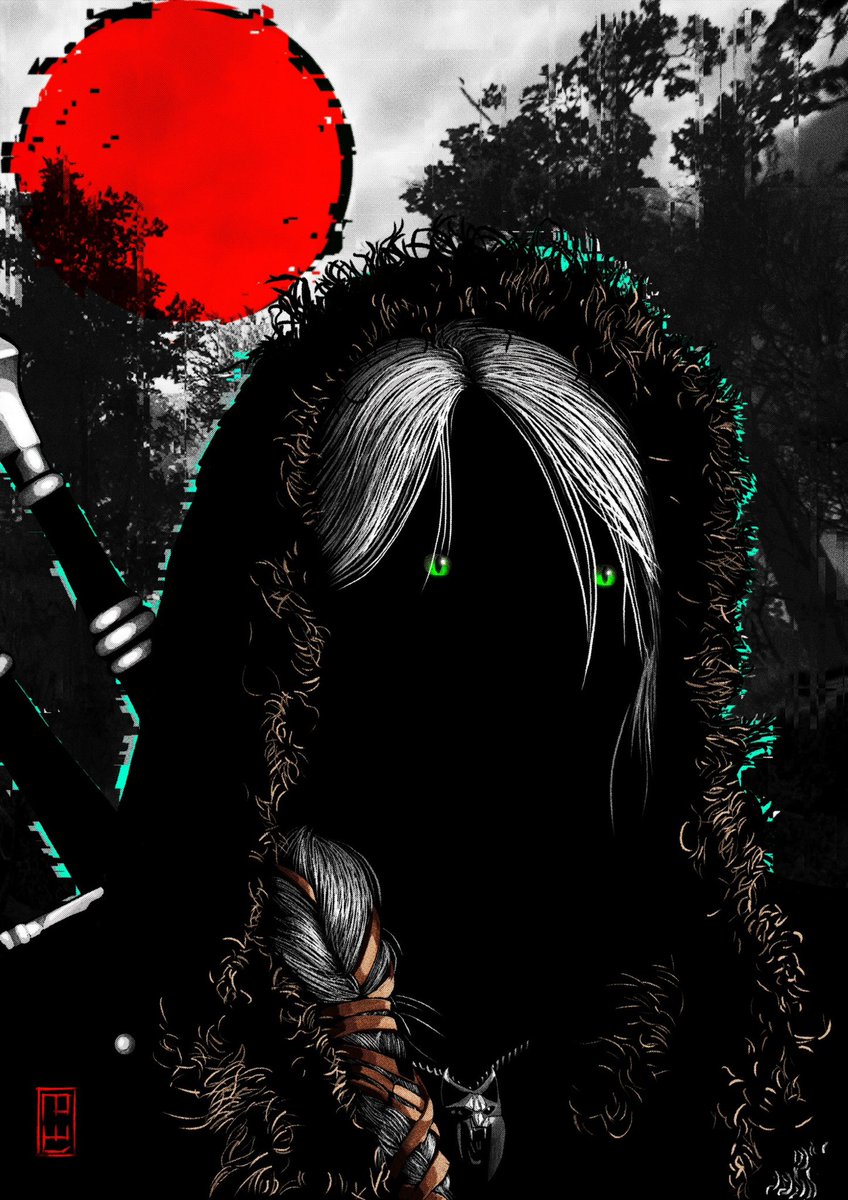 deCode_Art666's tweet image. "Onward, Kelpie! We've work to do."⚔️
#witcher #witcher4 #ciri #cirilla #procreate