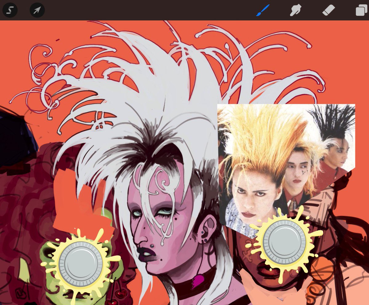 My original character Jean Pierre Polnareff 😊😊 this is turning out so buns. lord