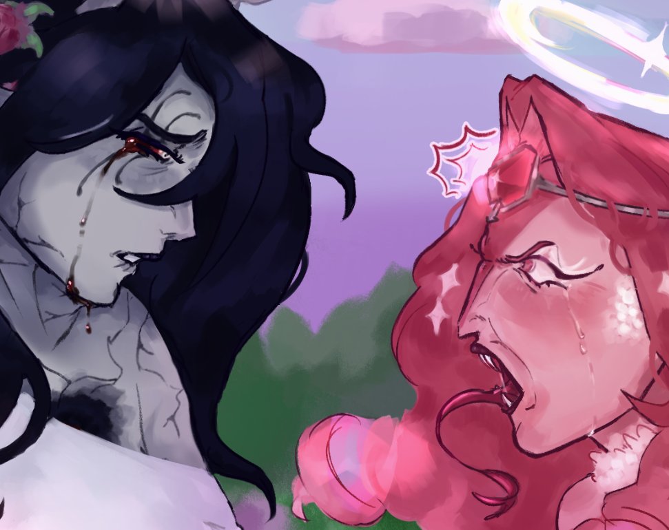 oxladysusan's tweet photo. Leavener's sister-in-law mad as HELLLL 😭💔💔💔

A little AU lore piece with @struckbythemoon 's Withering Leavener and #eternalsugarcookie in her Chimera-inspired enraged form.. 💢💢 https://t.co/dnZ70heGbe
