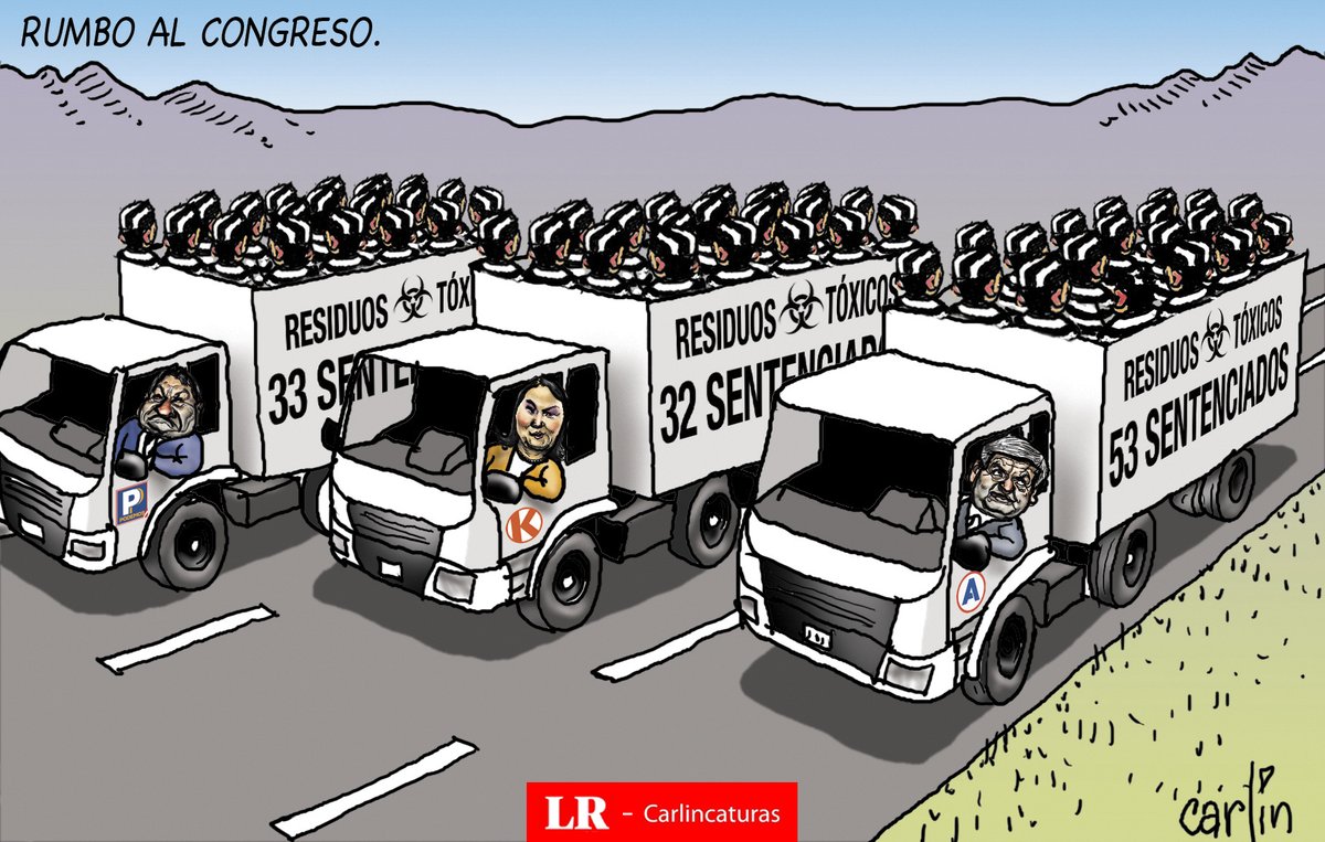 ¡No te la pierdas! ✍️La genialidad de Carlín sobre los últimos sucesos en el Congreso.

👀 Mira esta y todas las caricaturas de la semana en nuestro especial: lnk.bio/s/16f4a