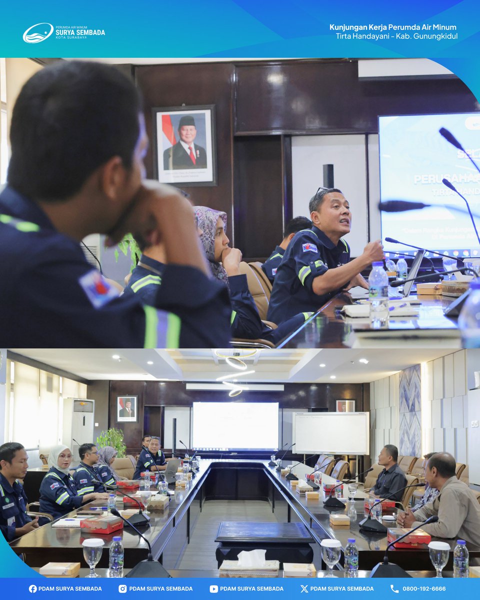 Perumda Air Minum Surya Sembada Kota Surabaya tweet media