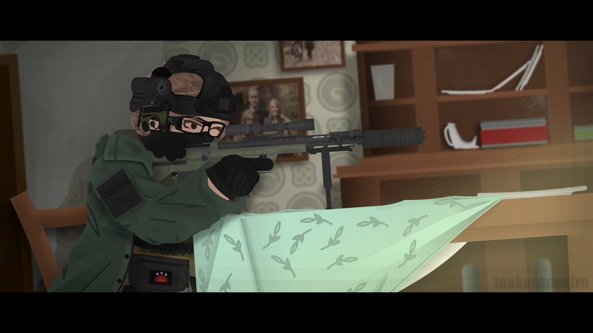 Sniper watch. #sticknodes #art #pmc