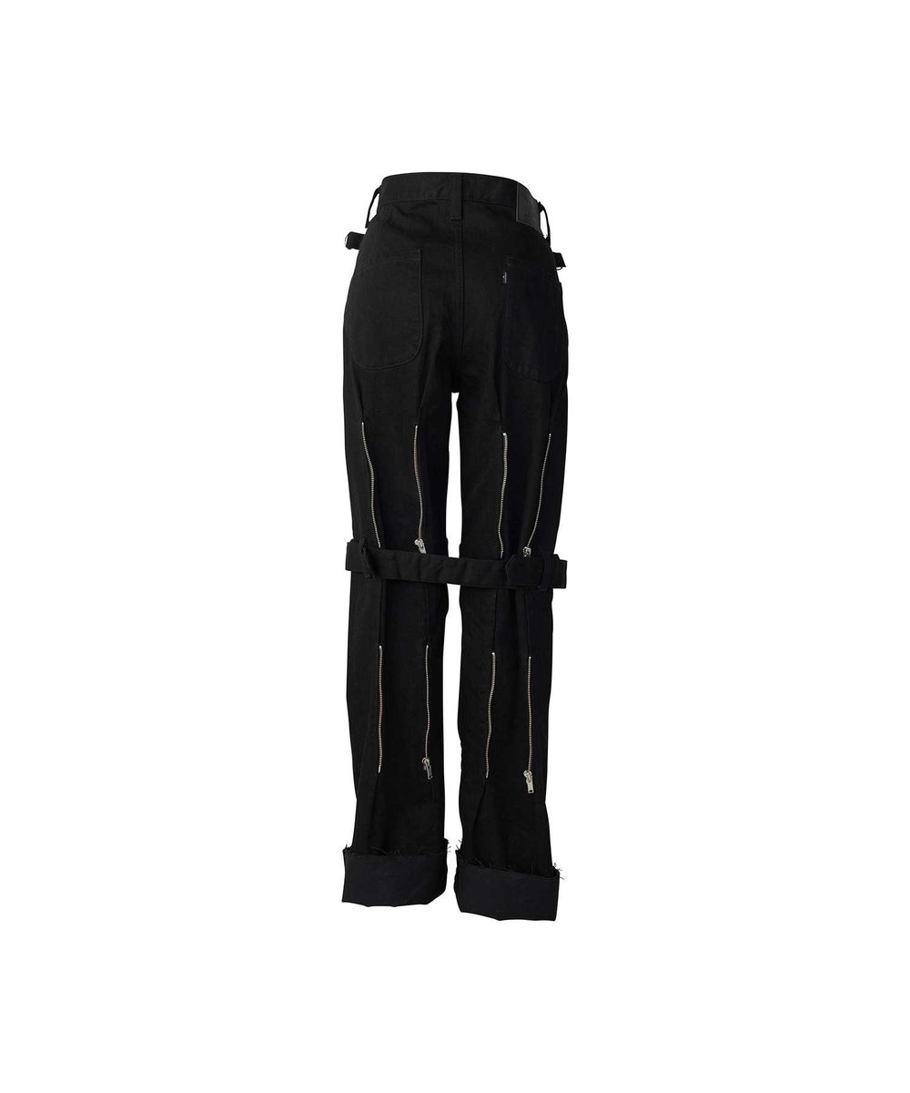 Taka着用 HYSTERIC GLAMOUR ボンテージデニムパンツ