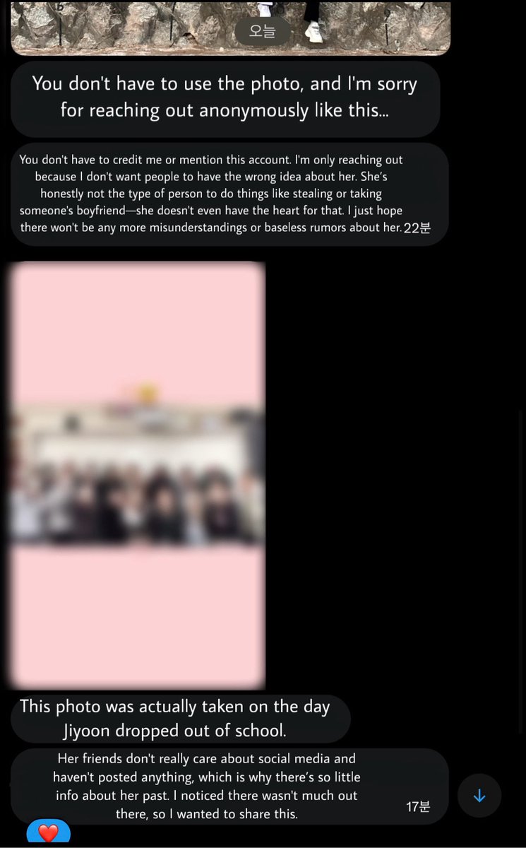 Translation of my message🖤