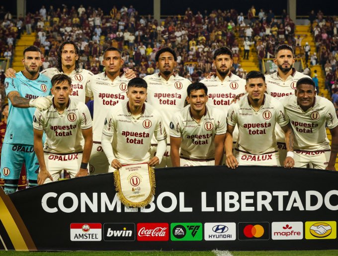 Universitario en Colombia 🇨🇴 por Copa Libertadores suma 3 empates consecutivos: 

2001: Empate 1 a 1 contra Junior
2024: Empate 1 a 1 contra Junior
2026: Empate 0 a 0 contra Tolima