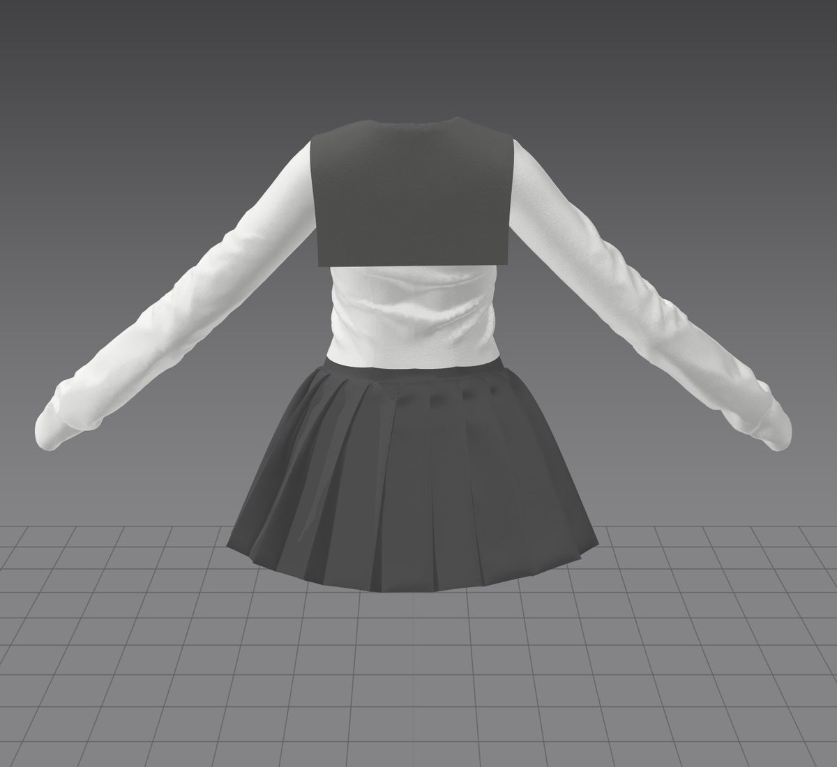 wakamaru_vrc's tweet image. #MarvelousDesigner