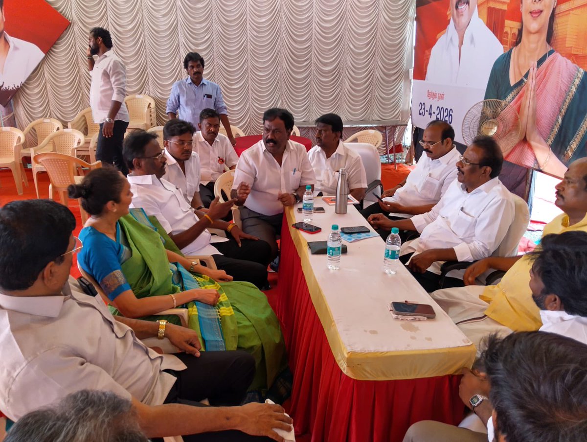 S.R.RAJA - தமிழ்நாட்டை தலைகுனிய விடமாட்டேன் tweet media