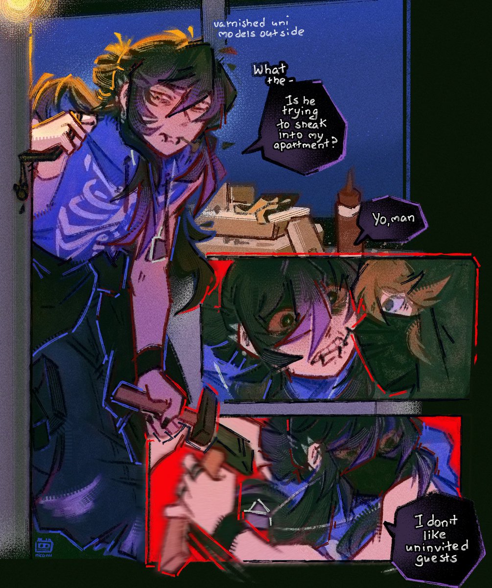 nicanicanoy's tweet image. 🔨💥 pew #nucarnival #rin student!au