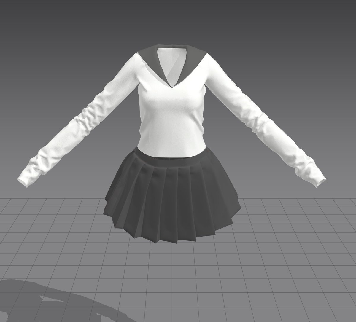 wakamaru_vrc's tweet image. #MarvelousDesigner