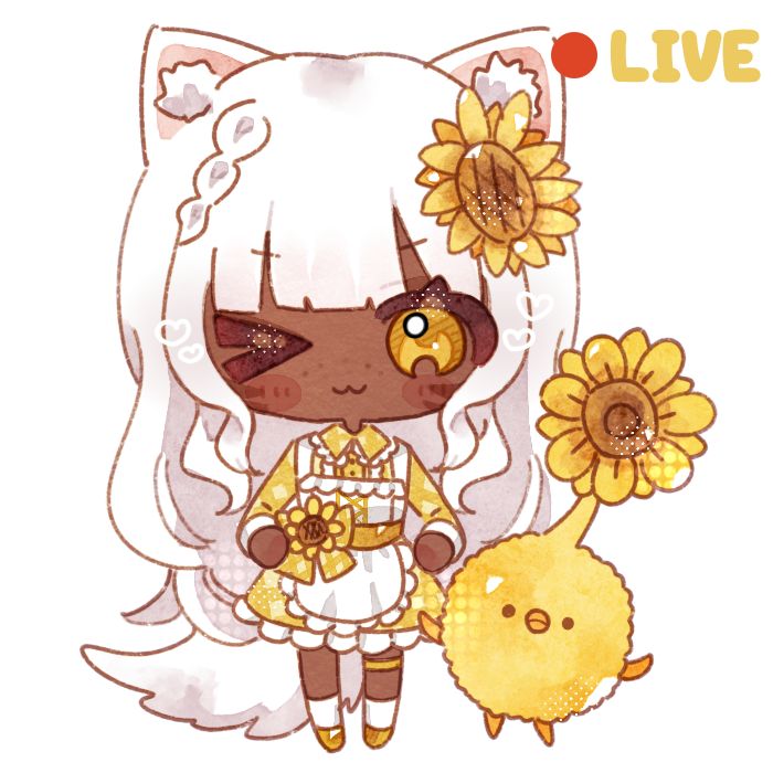 Sol 🌻💛 Sunflower Fox Vtuber tweet media