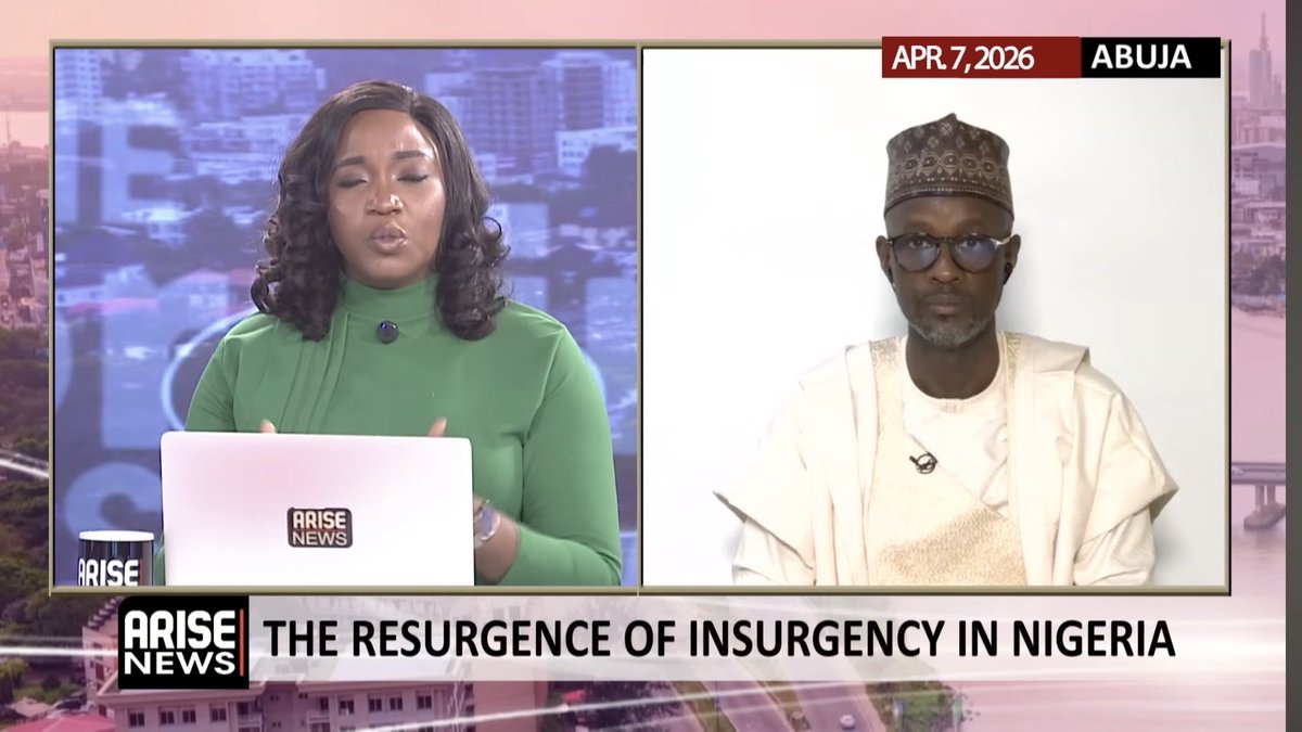 kbadtweet's tweet image. I was hosted by @ARISEtv on its flagship #Morningshow where the trio of @ruffydfire @abati1990 and @ayomairoese where we discussed the resurgence of #insecurity in #Nigeria 

Here is the link to the interview:

youtu.be/QTEl1Ex7R5E?si…