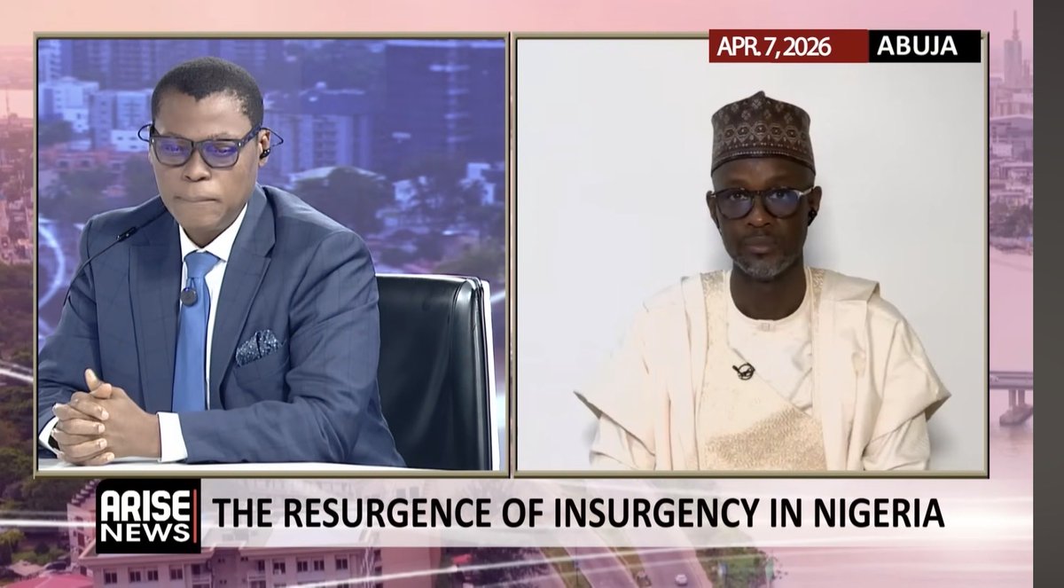 kbadtweet's tweet image. I was hosted by @ARISEtv on its flagship #Morningshow where the trio of @ruffydfire @abati1990 and @ayomairoese where we discussed the resurgence of #insecurity in #Nigeria 

Here is the link to the interview:

youtu.be/QTEl1Ex7R5E?si…