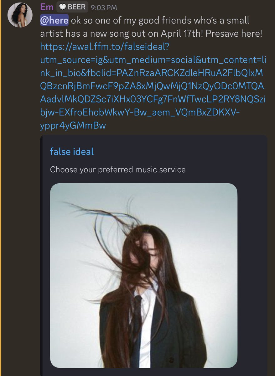 EM IS LISTENING FOR OLD TIMES SAKES tweet media