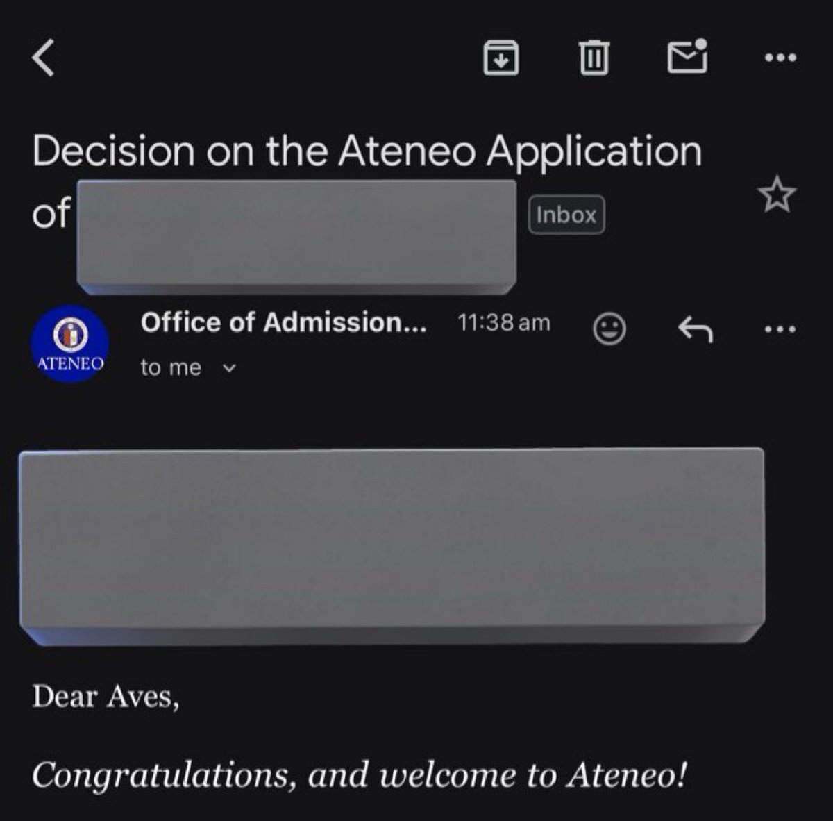 frustratedlifer's tweet image. ulit para safe hahaha wala kayong nakita eme PERO AYUN NA NGA I PASSED MY ACET!!! THANK YOU LORD IT’S GONNA BE SUCH A GREAT DAY TODAYY 😭😭😭