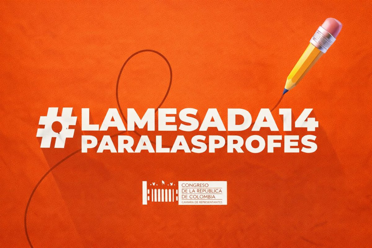 AlexandraPined_'s tweet photo. Celebramos la aprobación del acto legislativo que devuelve la mesada 14 a nuestras maestras y maestros. Un paso histórico para resarcir años de despojo y dignificar a quienes educan al país. @fecode @petrogustavo 

Fortalecer al magisterio es fortalecer el futuro de Colombia. Para seguir ampliando derechos, el camino es con @IvanCepedaCast y @aida_quilcue. ¡A ganar en primera vuelta! 🚩