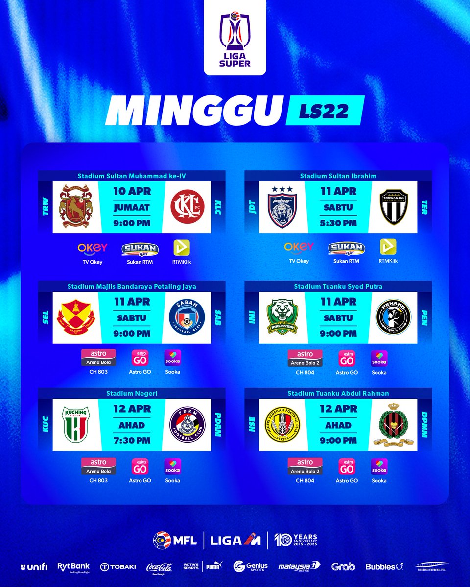 Malaysian Football League tweet media