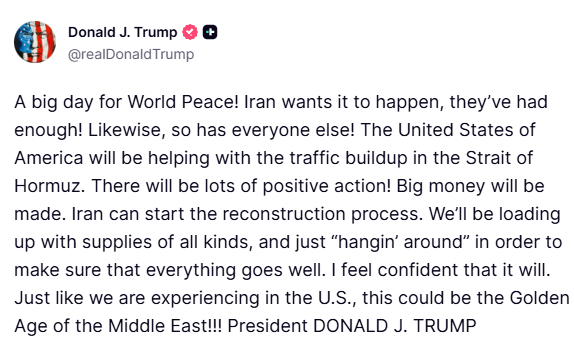 The Hormuz Letter tweet media