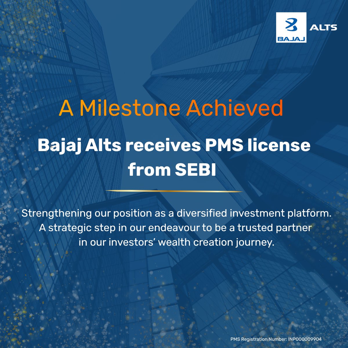 Bajaj Alternate Investment Management Limited tweet media