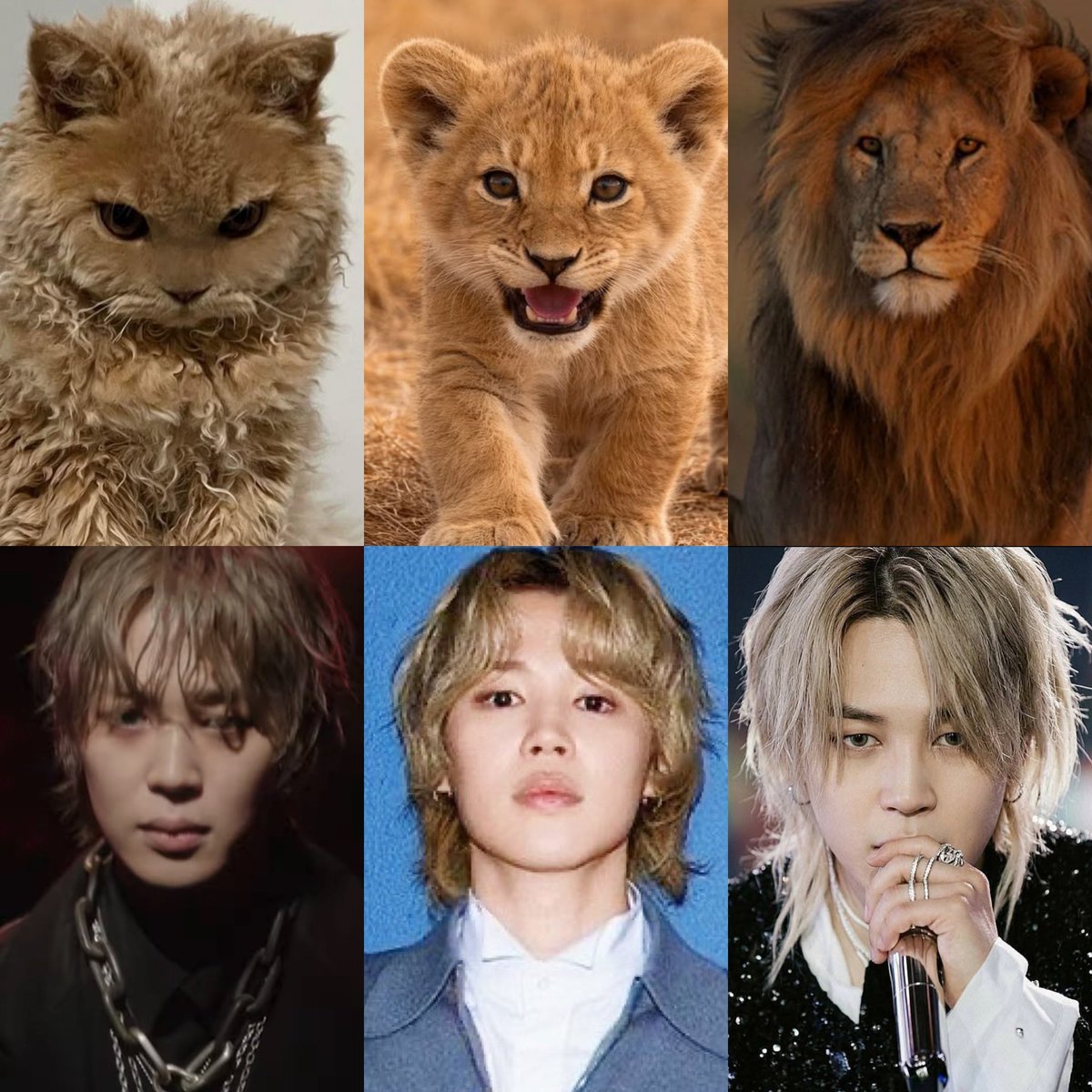 Is Jimin blonde? tweet media