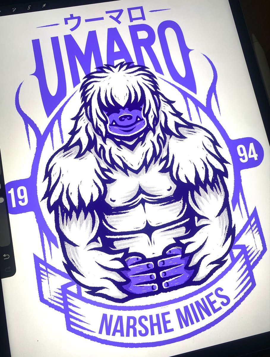 I’ve made a new t-shirt design inspired by Umaro from Final Fantasy VI video game. If you’re FFVI fan, this tee is perfect for you.

Design available as shirt in my shop.

alundrart.com/products/umaro…

#finalfantasyvi #finalfantasy6 #ffvi #finalfantasy #umaro