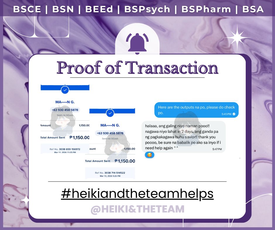 HeikiWue's tweet photo. 📜COMPROG ACTIVITIES
💸2300 pesos
📌0% ai &amp; 0% plagiarism

Finalized another comprog activity by following strict guidelines.💪

𝒜𝓈 𝒶𝓁𝓌𝒶𝓎𝓈, 𝒯𝒴𝒮𝑀 𝒻𝑜𝓇 𝓉𝓇𝓊𝓈𝓉𝒾𝓃𝑔 𝓊𝓈!🫶

; academic commission, computer programming, Excel Word Activities

#heikiandtheteamhelps https://t.co/Z1o6AjLz2V
