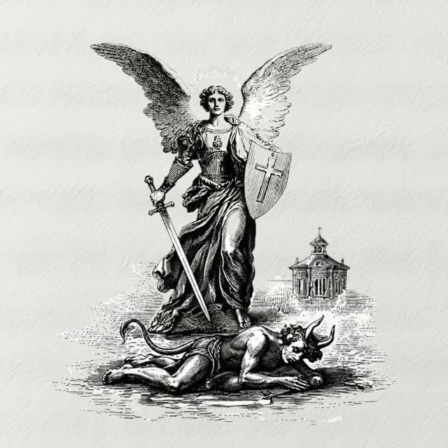 Catholic_bro's tweet photo. Make no peace with Evil https://t.co/XrEUxOOgEa