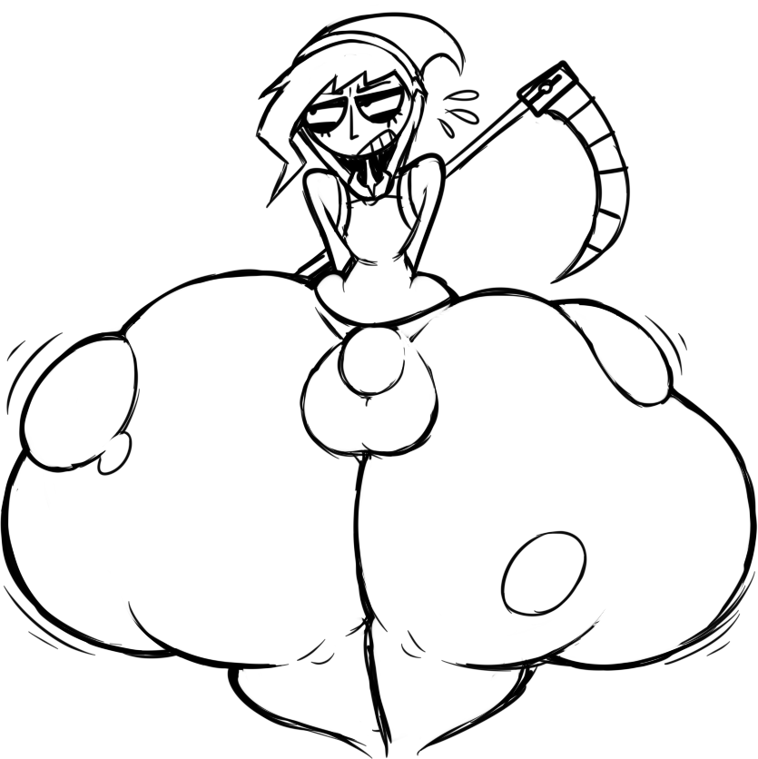 More boy butt with a friend's character + some sketches and a WIP.