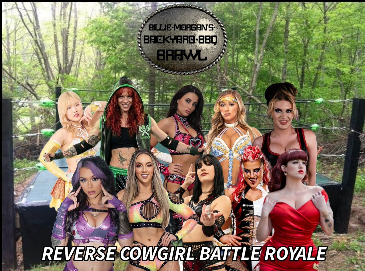 TheKaijuKid's tweet photo. We start with the reverse Cowgirl Battle Royal! Winner gets the $15000 Buckees Gift Card! 

(Couldn't tag @StylisticReeves) https://t.co/5zfqXt8j4M