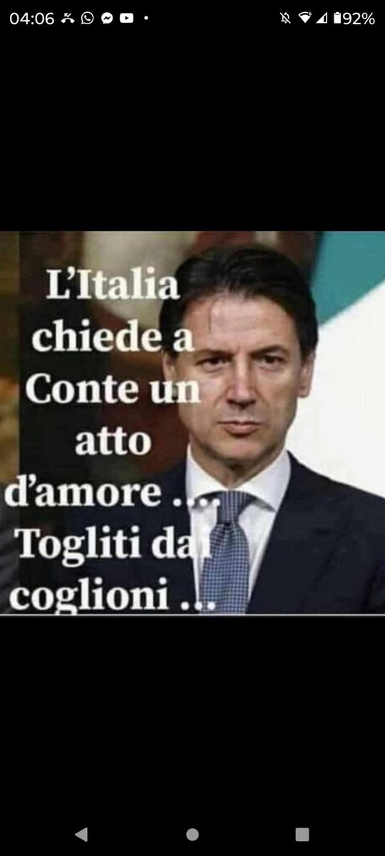 La foto parla da sola!