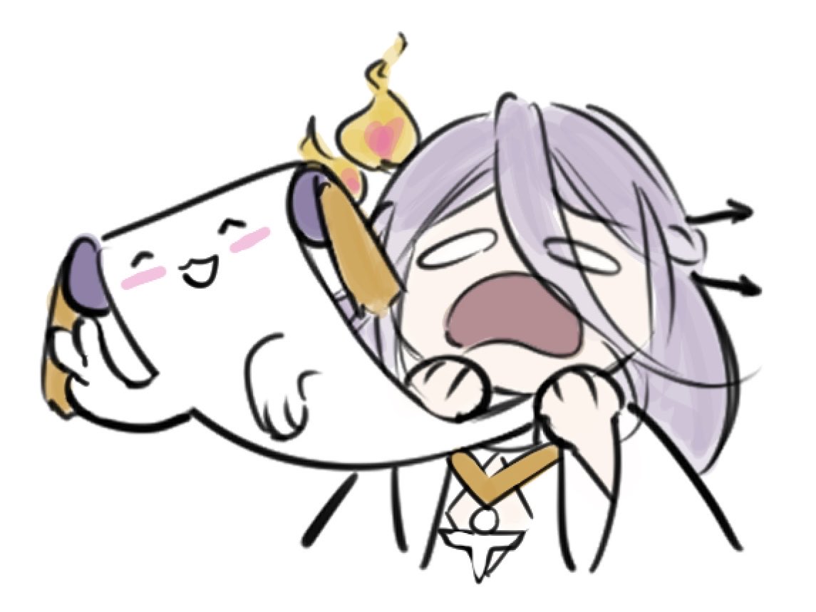 lohoshka's tweet image. Silly doodle just in case wife makes us feel a little violent ✌️🥰 
#katagallery