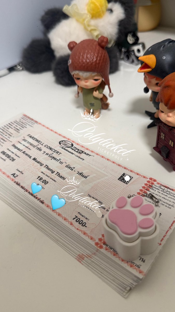 รับกดบัตรคอนPOLY tweet media