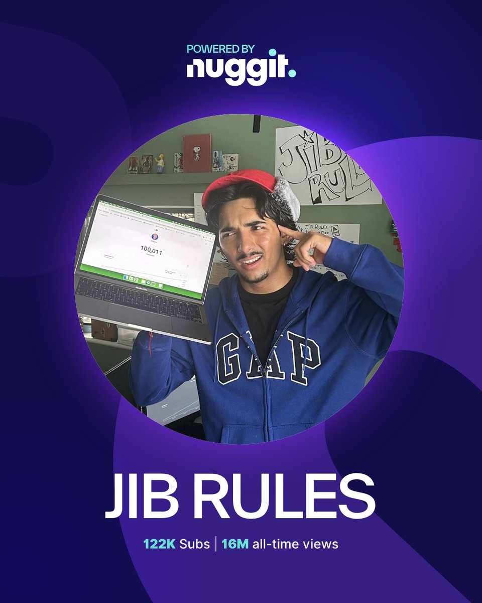 go_nuggit's tweet photo. Jib has mastered football media with his unique match breakdowns and dry humour.

Now, we are providing the capital to build a proper production team around him. We are helping him hire editors and source a dedicated studio space to scale his content.

Welcome to Nuggit, Jib. ⚽️ https://t.co/bbuRMFABXu