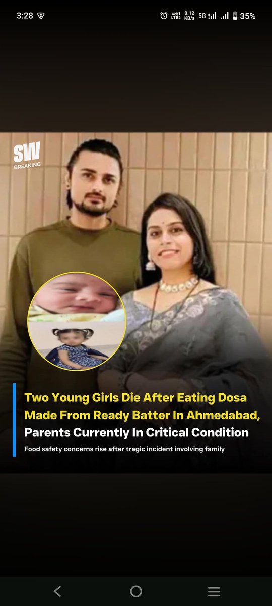 ManishBhgt's tweet photo. A packaged food turns into a disaster.... What ur take on this.    @fssaiindia @foodsafetygov https://t.co/cI5qnJR2gP