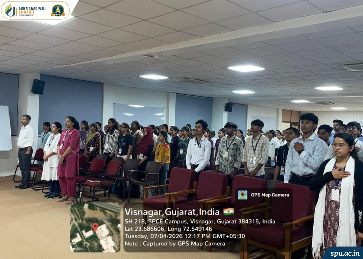 Sankalchand Patel University tweet media