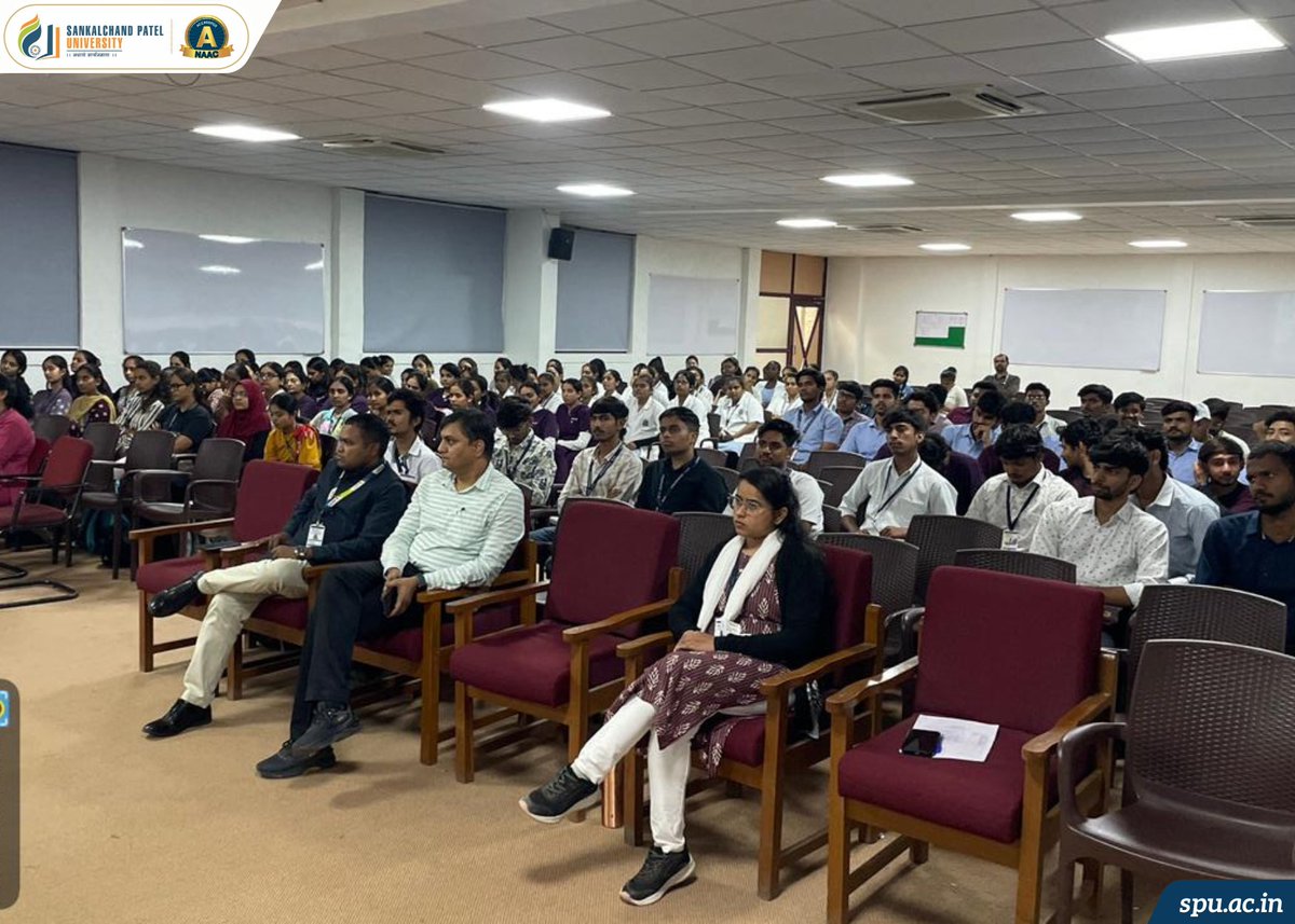 Sankalchand Patel University tweet media