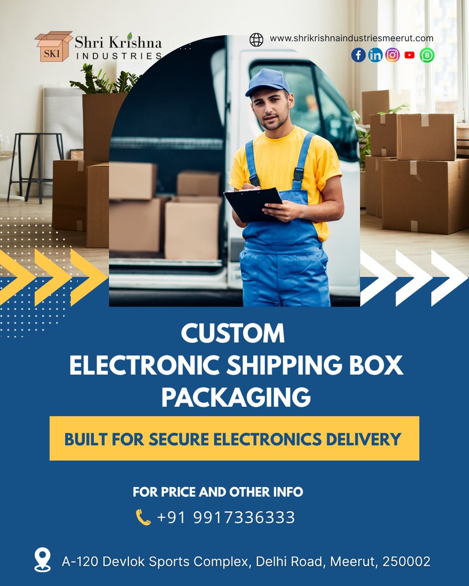 shri_kri573103's tweet image. At Shri Krishna Industry, we are committed to delivering high-quality products that meet industry standards and exceed customer expectations. ✨

.
.
.
.
#PackagingBox #BoxPackaging #CustomPackaging #PackagingDesign #EcoFriendlyPackaging #GiftPackaging #ProductPackaging